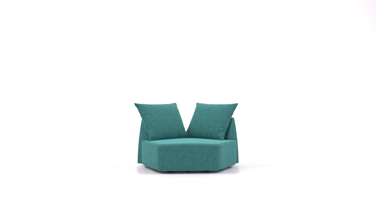 Fodere per Matacao3 Nook set in ET-16: Turquoise