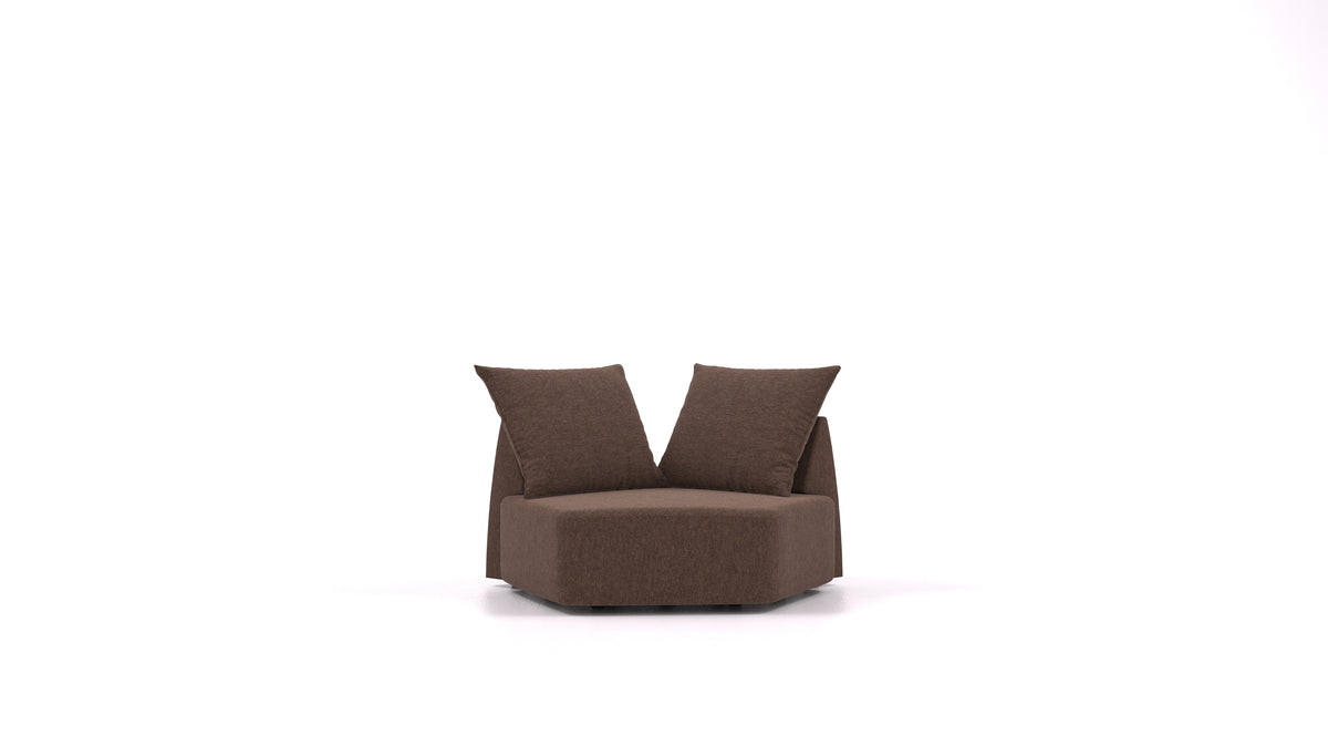 Fodere per Matacao3 Nook set in ET-27: Chocolate