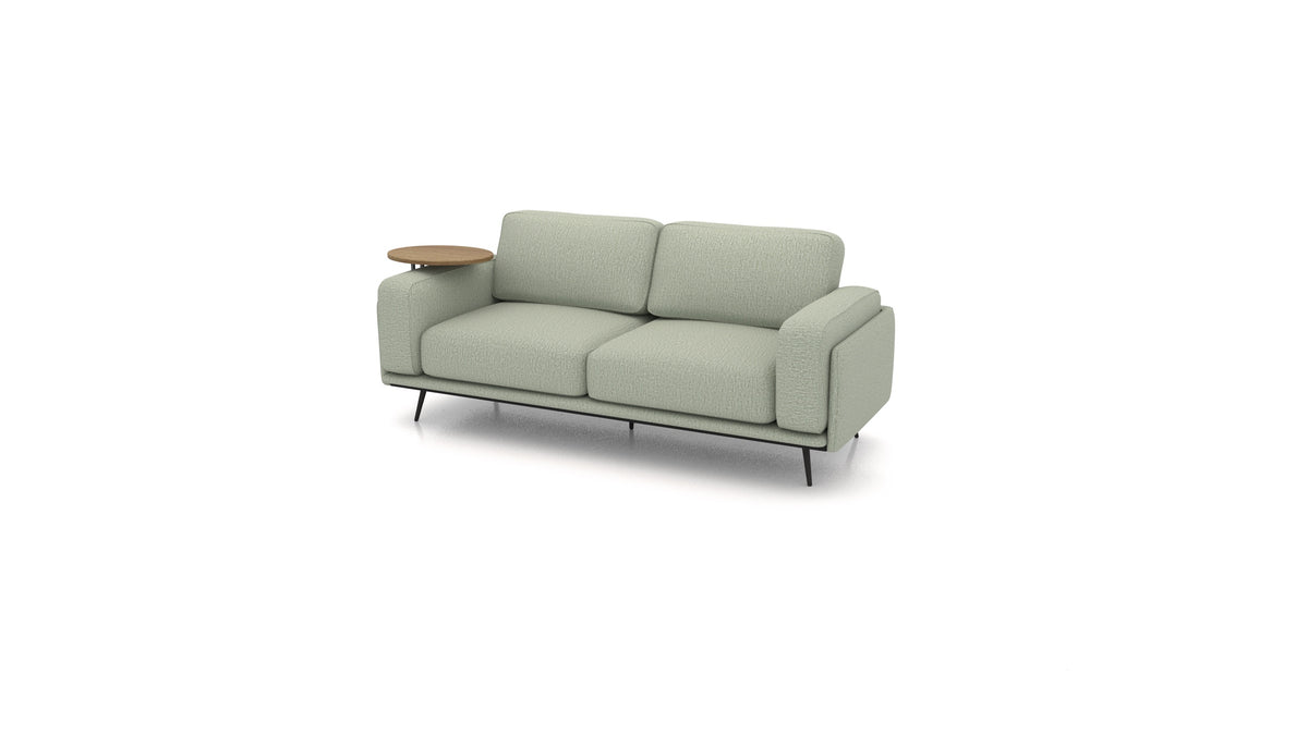 OIKO Tre posti con tavolino in legno in HM-34: Jade