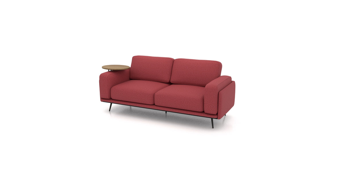 OIKO Tre posti con tavolino in legno in HM-58: Cherry