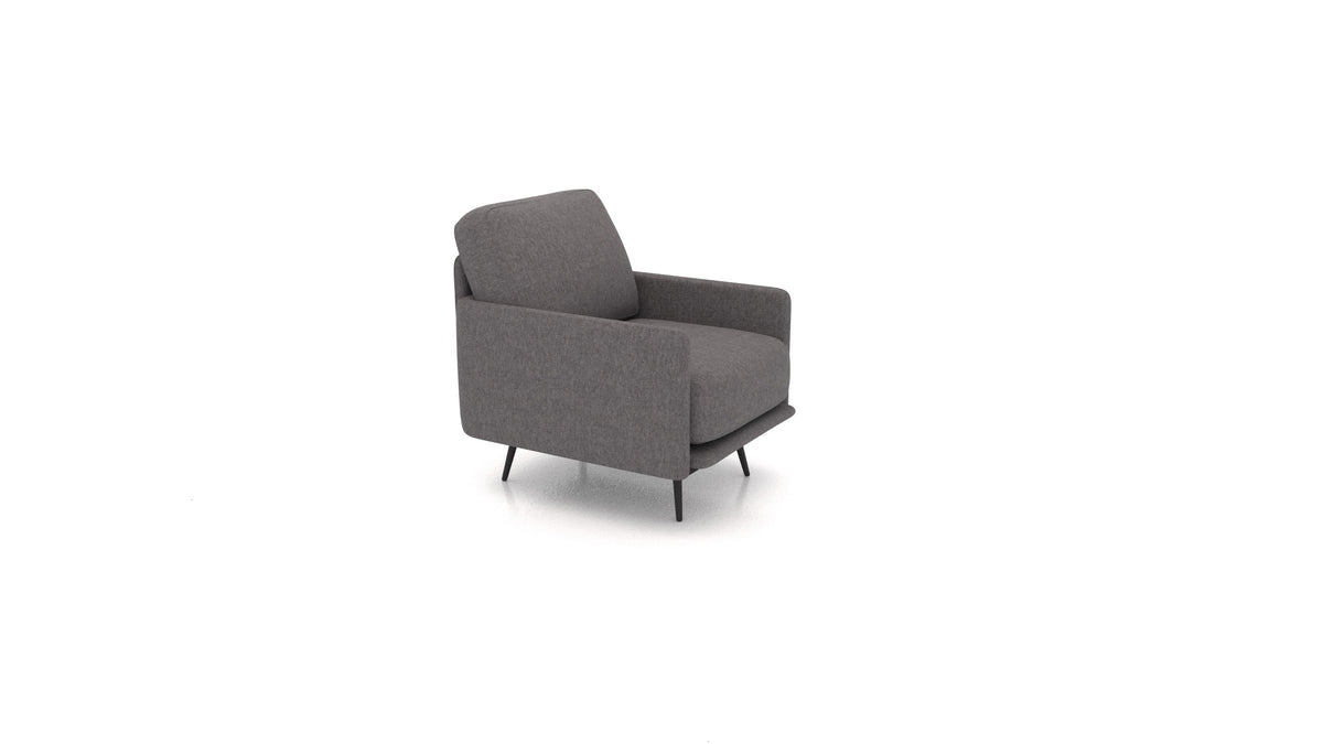 Fodera per OIKO Poltrona+ in ET-12: Dark Grey