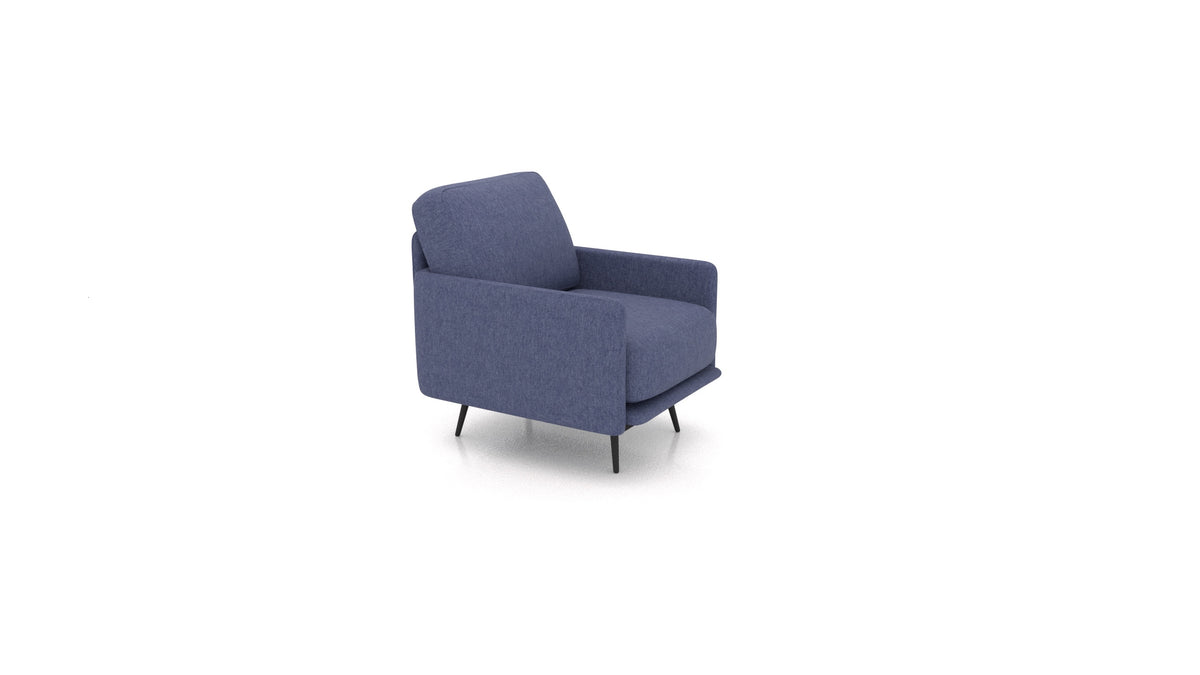 OIKO Poltrona+ in ET-80: Noble Blue