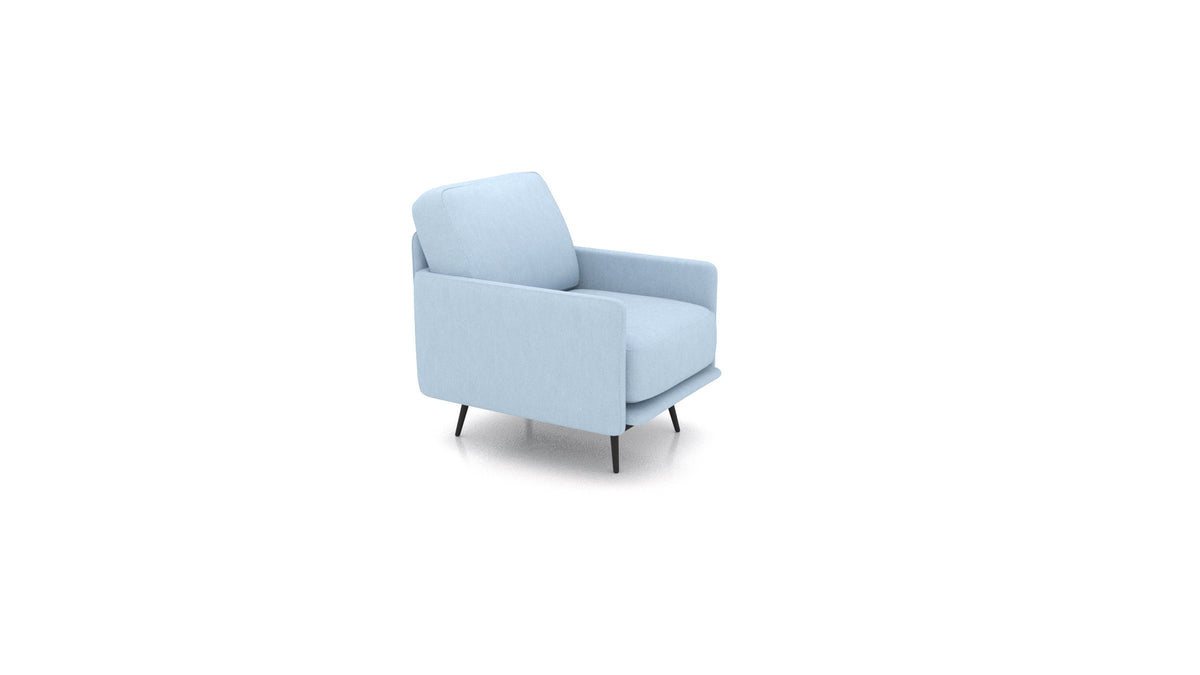 OIKO Poltrona+ in FF-19: Pastel Blue