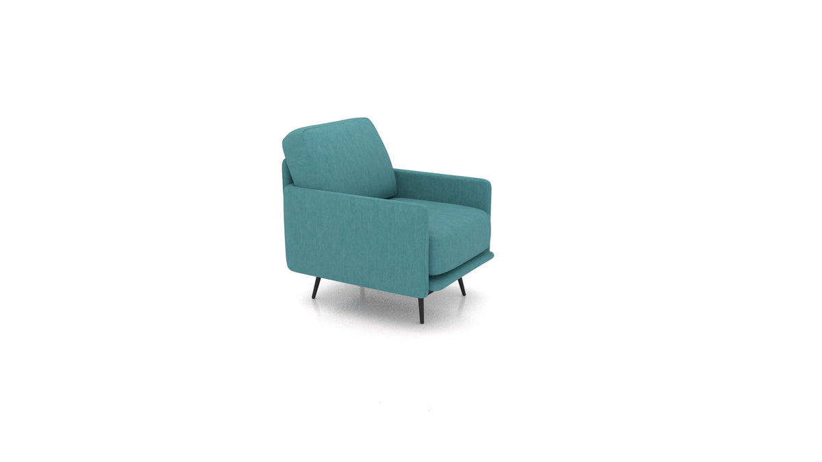 OIKO Poltrona+ in FF-20: Turquoise