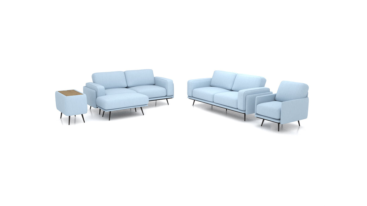 Fodere per OIKO L+ in FF-19: Pastel Blue
