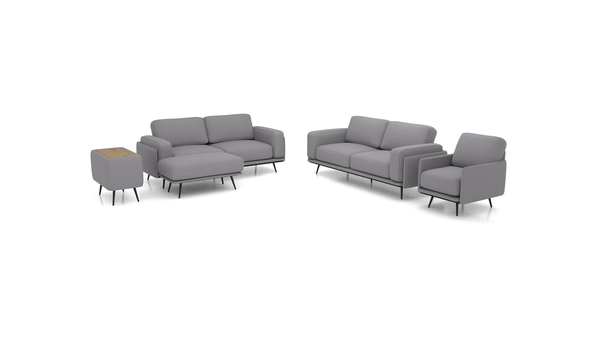 Fodere per OIKO L+ in HM-95: Medium Grey