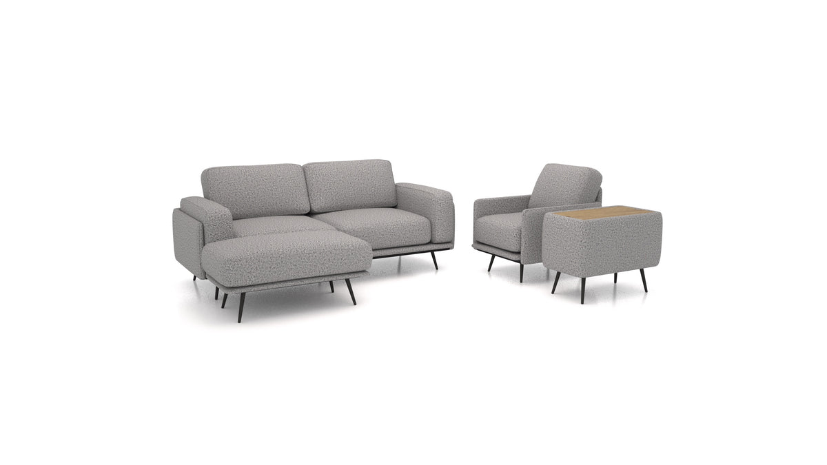 Fodere per OIKO M+ in HG-92: Medium Grey