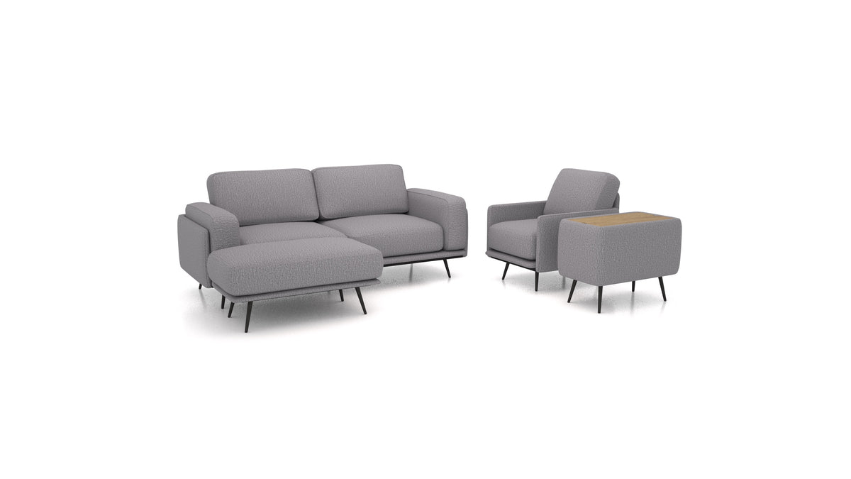 OIKO M+ in HM-95: Medium Grey
