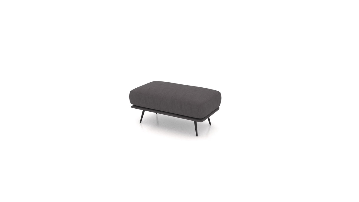 OIKO Pouf in FF-12: Dark Grey
