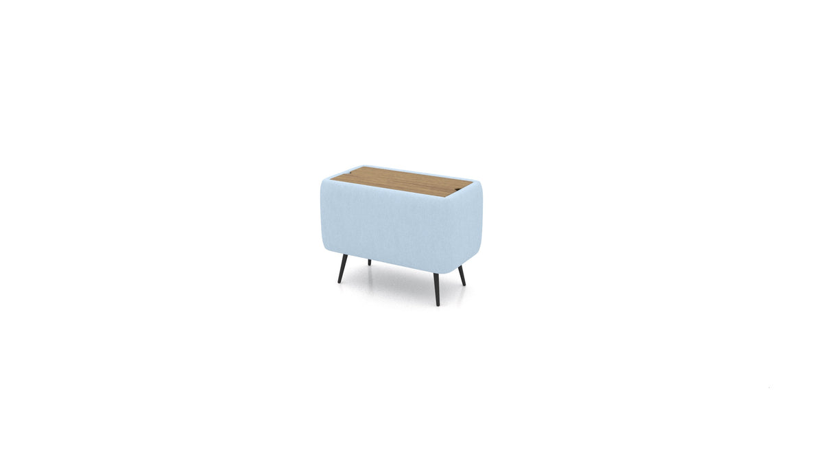 Fodera per OIKO Tavolo con vano contenitore in FF-19: Pastel Blue