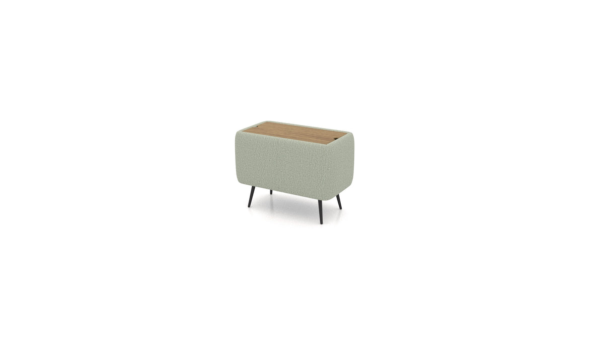 OIKO Tavolo con vano contenitore in HM-34: Jade