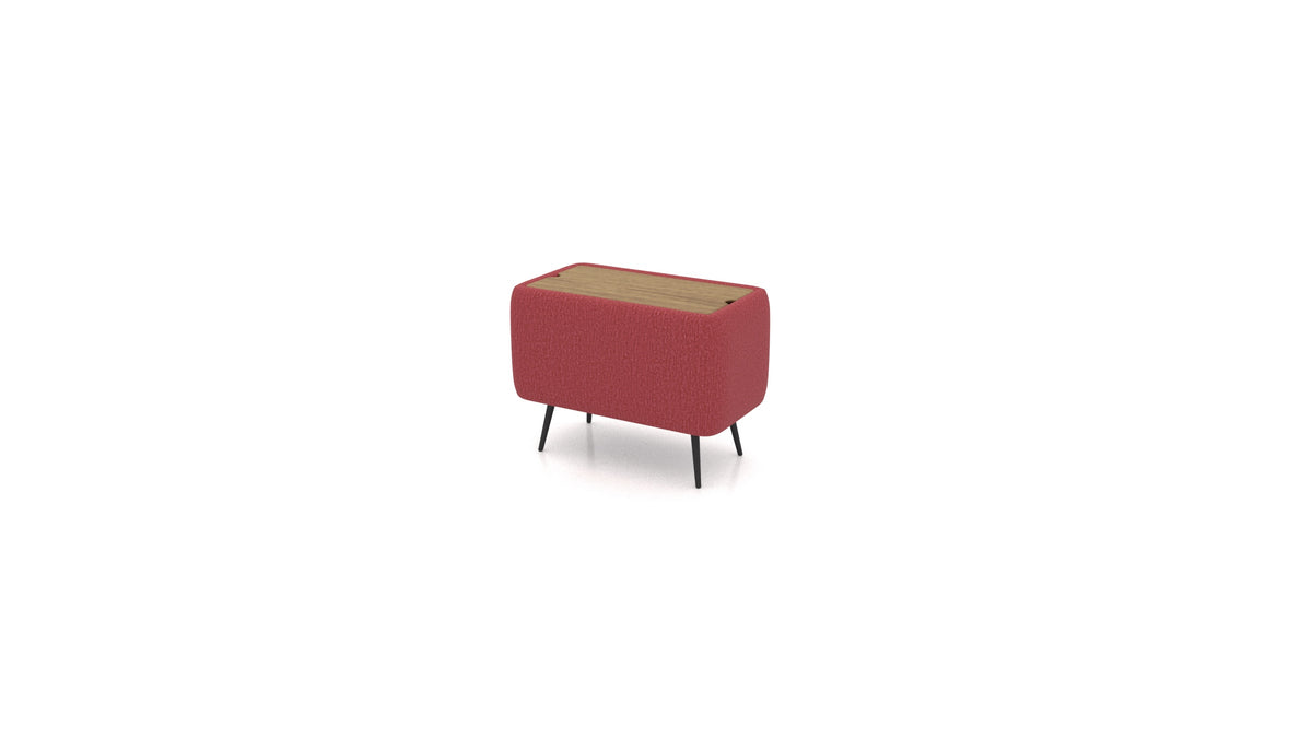 OIKO Tavolo con vano contenitore in HM-58: Cherry